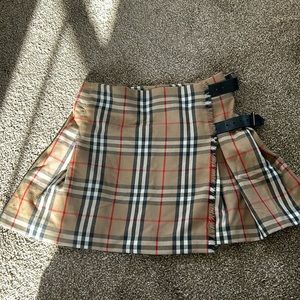 BURBERRY Mini Skirt US SZ 4